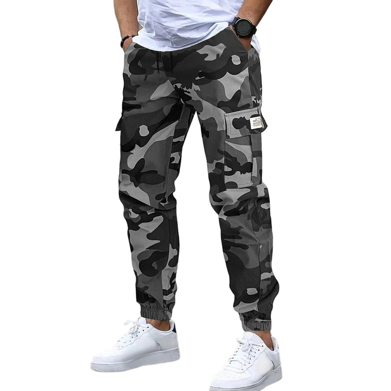 Men's Multi - Pocket Streetwear Cargo Pants - Rugged Durable Construction