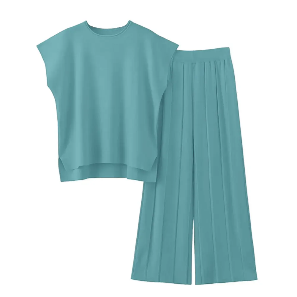 Knit Two-Piece Lounge Set