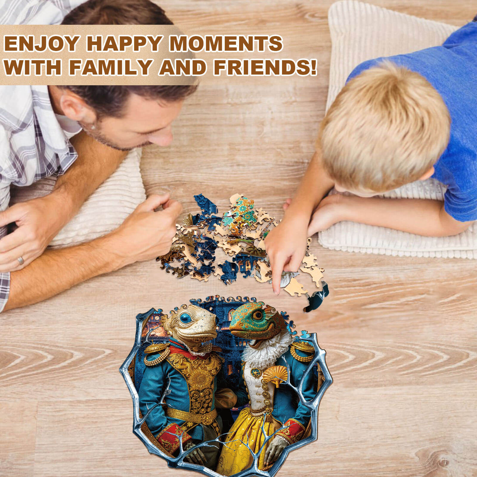 Mermaid Commander Wooden Jigsaw Puzzle