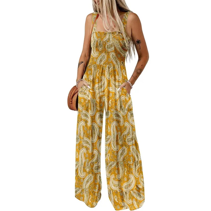 Women's Casual Loose Overalls Jumpsuits