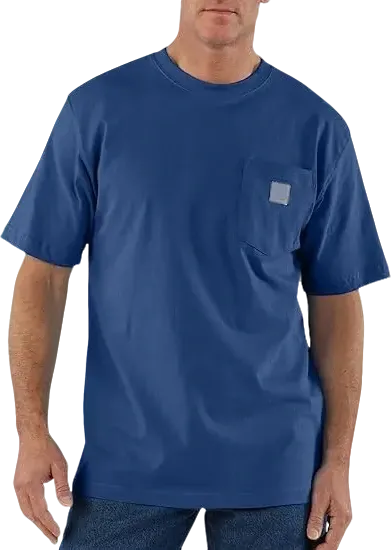 🔥Last Day Promotion!CHT Men's K87 Workwear Loose Fit Heavyweight Short-Sleeve Pocket T-Shirt (Also Available in Big & Tall)