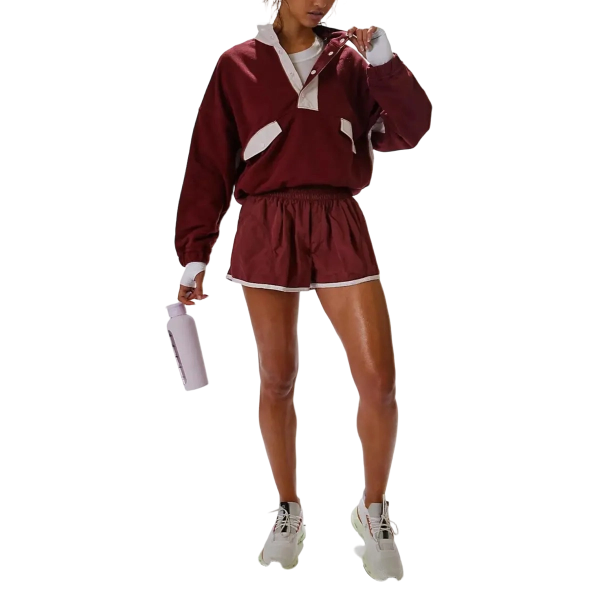 Women’s Sporty Lounge Two-Piece Short Set