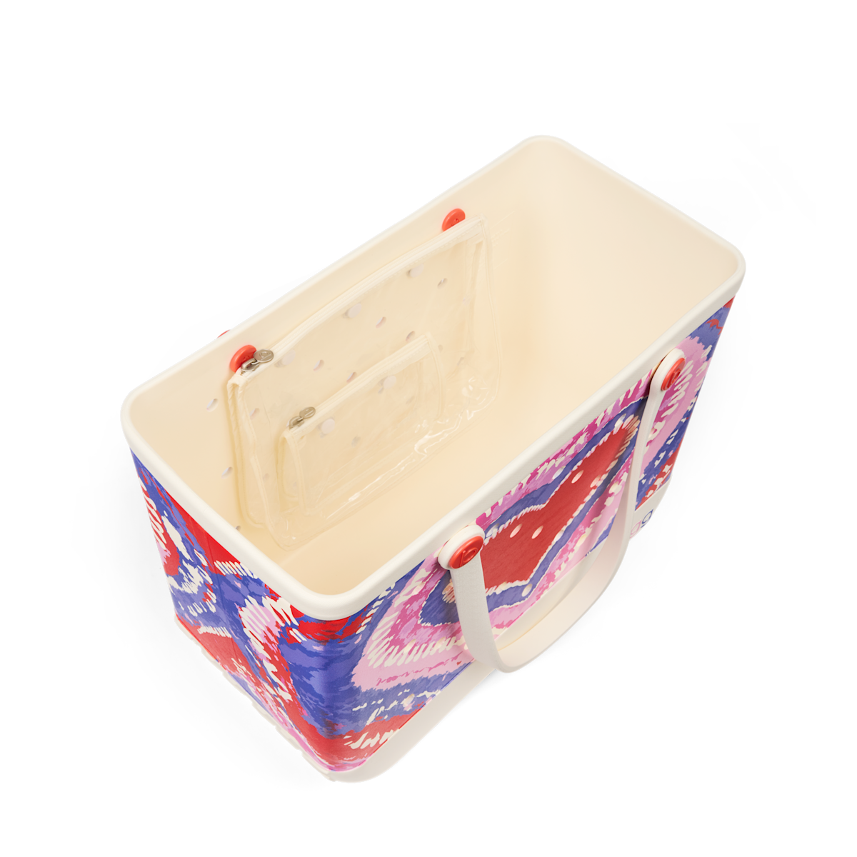 Original Bogg Bag - Dye-licious Heart Buoy Red