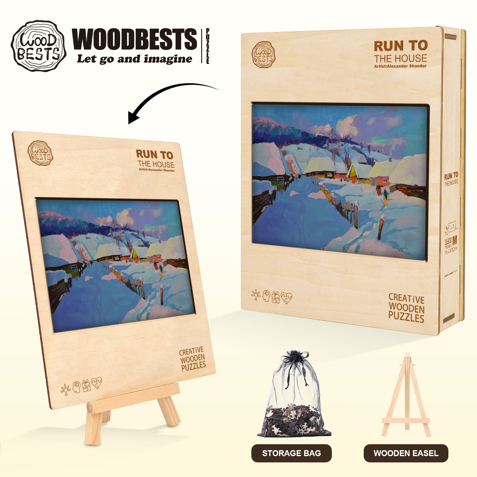 Run to the house - By Artist Alexander Shandor