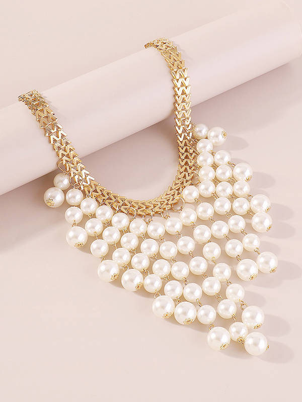 Beaded Tasseled Necklaces Accessories Dainty Necklace