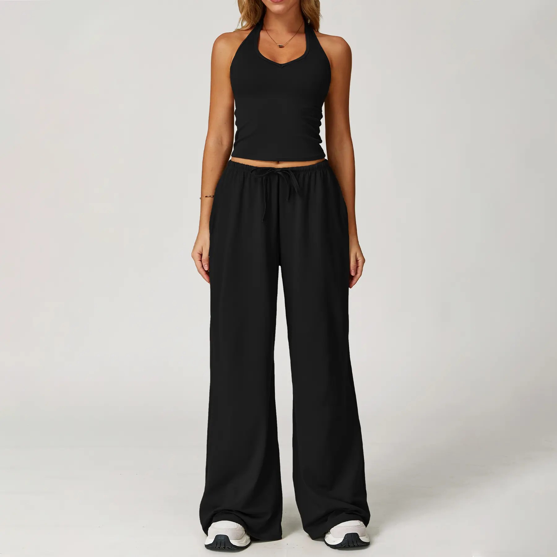 Women's 2-Piece Feminine Fit Basic Sweatsuit Set