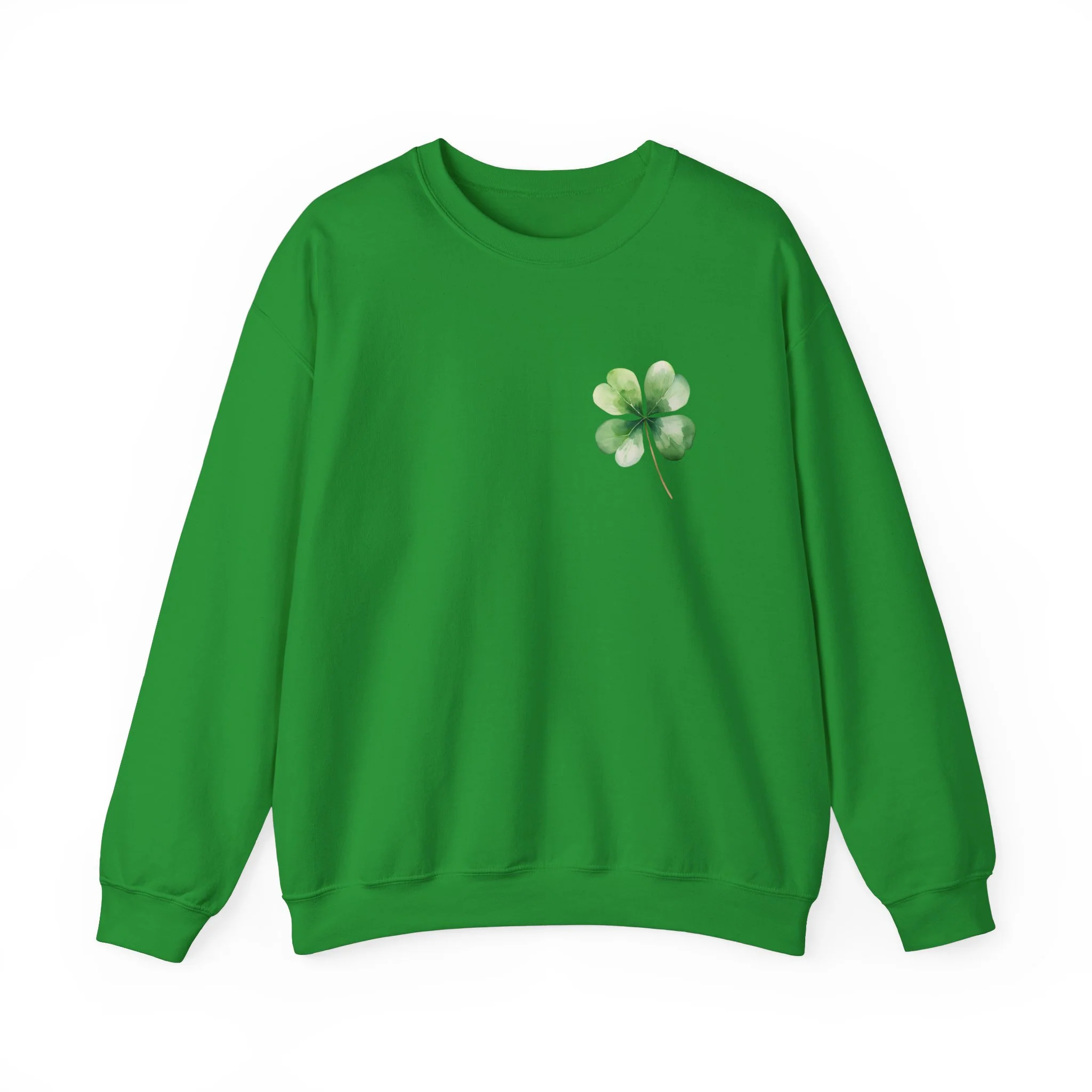 Watercolor Clover Jersey Sweatshirt