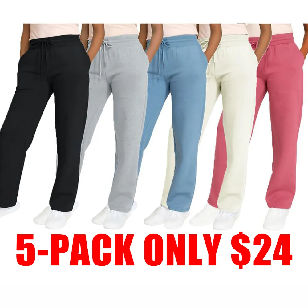 Women’s Heavyweight Fleece Wide-Leg Sweatpants
