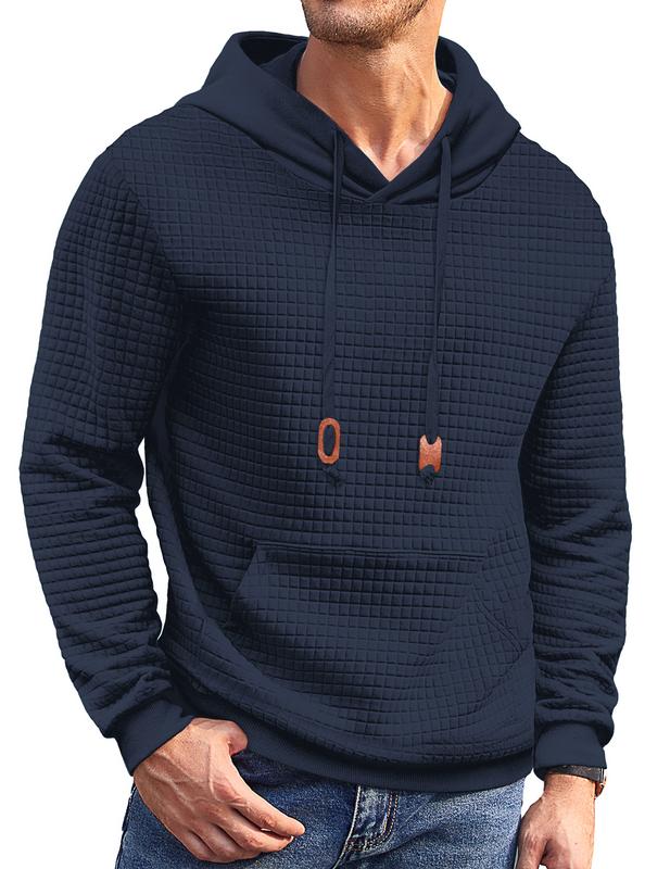 Men’s Athletic Pullover Hoodie with Kangaroo Pocket