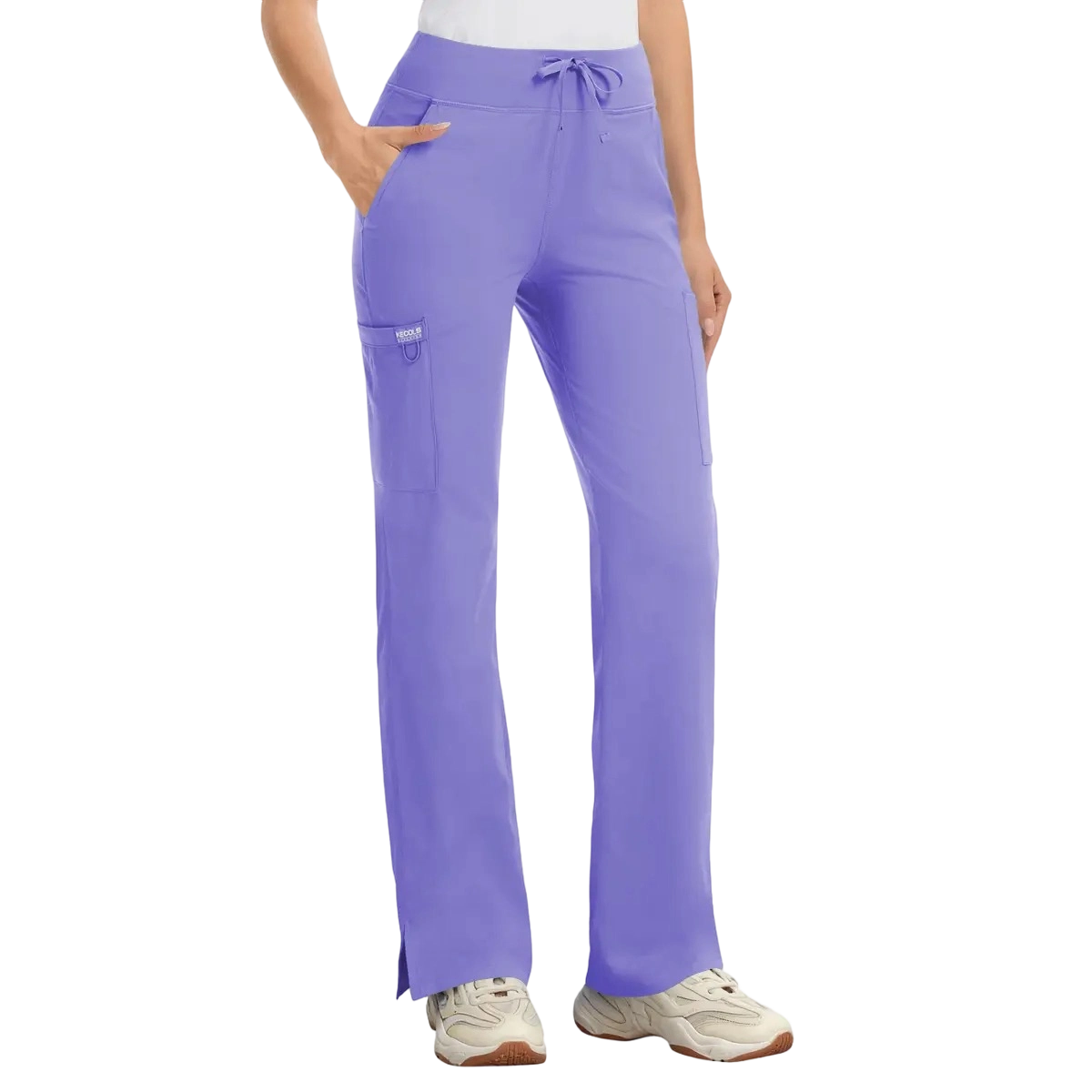 👖 Women’s High-Rise Stretch Scrub Pants – 5 Pocket Medical Work Pants