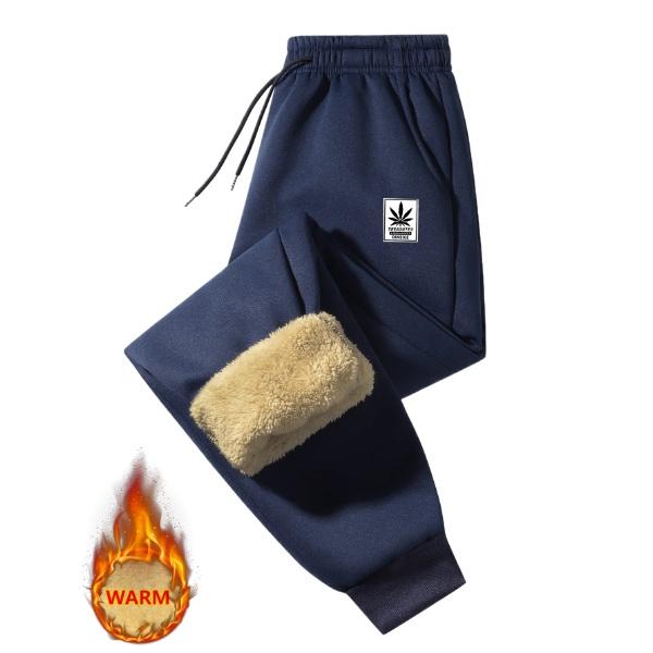 Men’s Fleece-Lined Winter Pants – Windproof, Warm & Comfortable