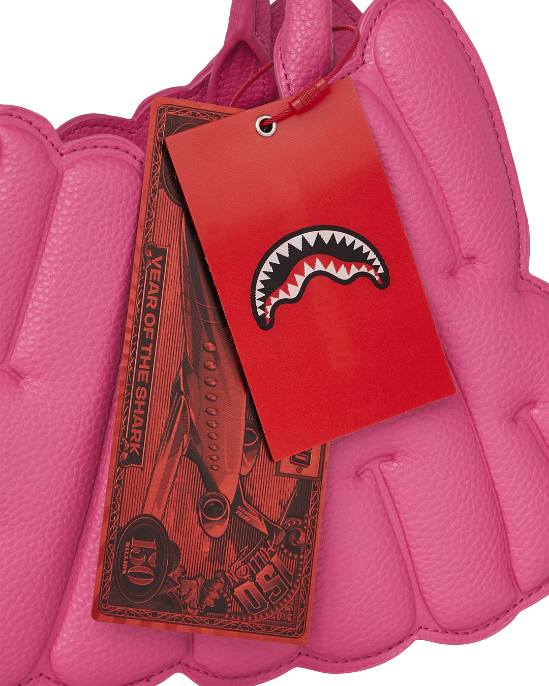 PINK POP SHARK BUBBLE HANDBAG