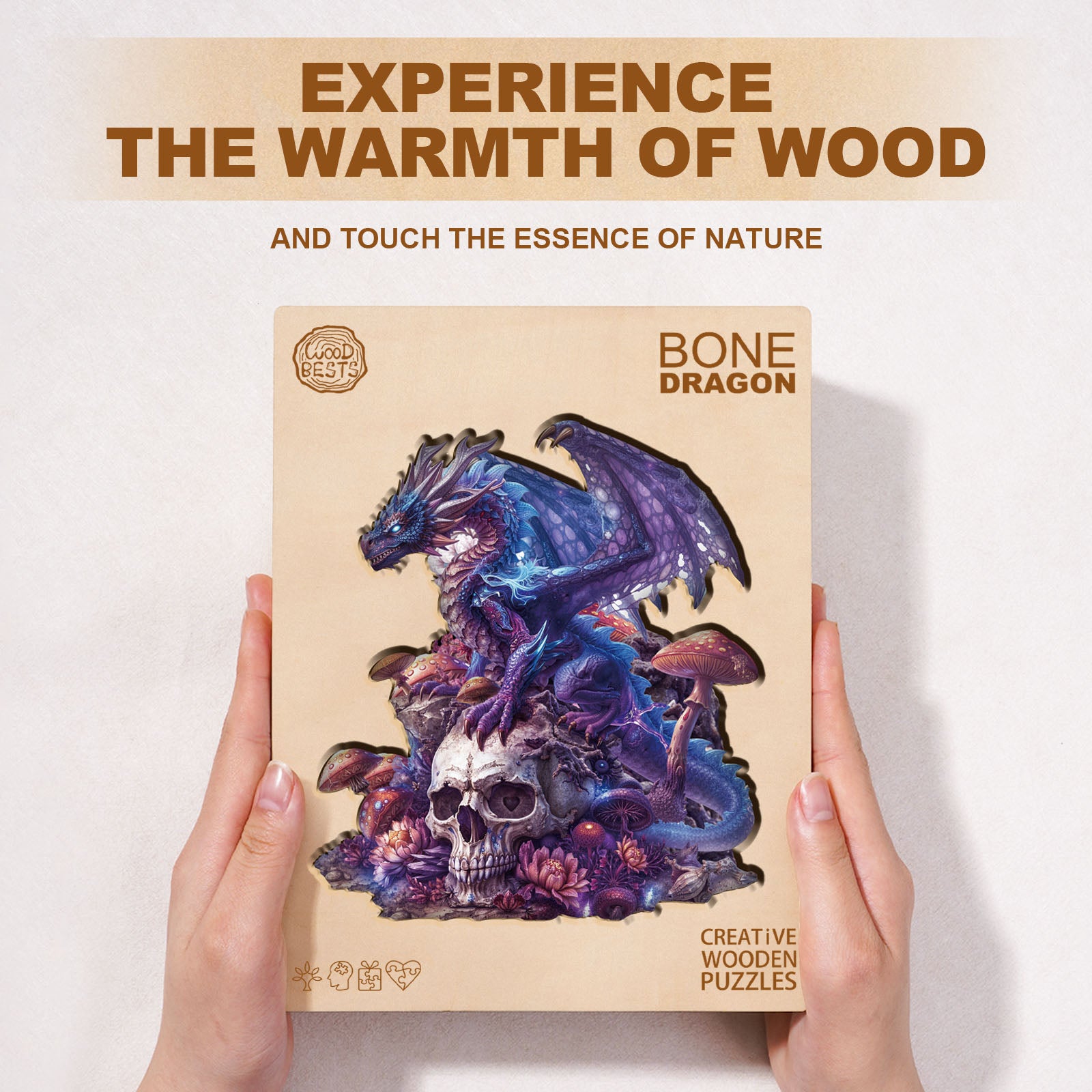Bone Dragon Wooden Jigsaw Puzzle