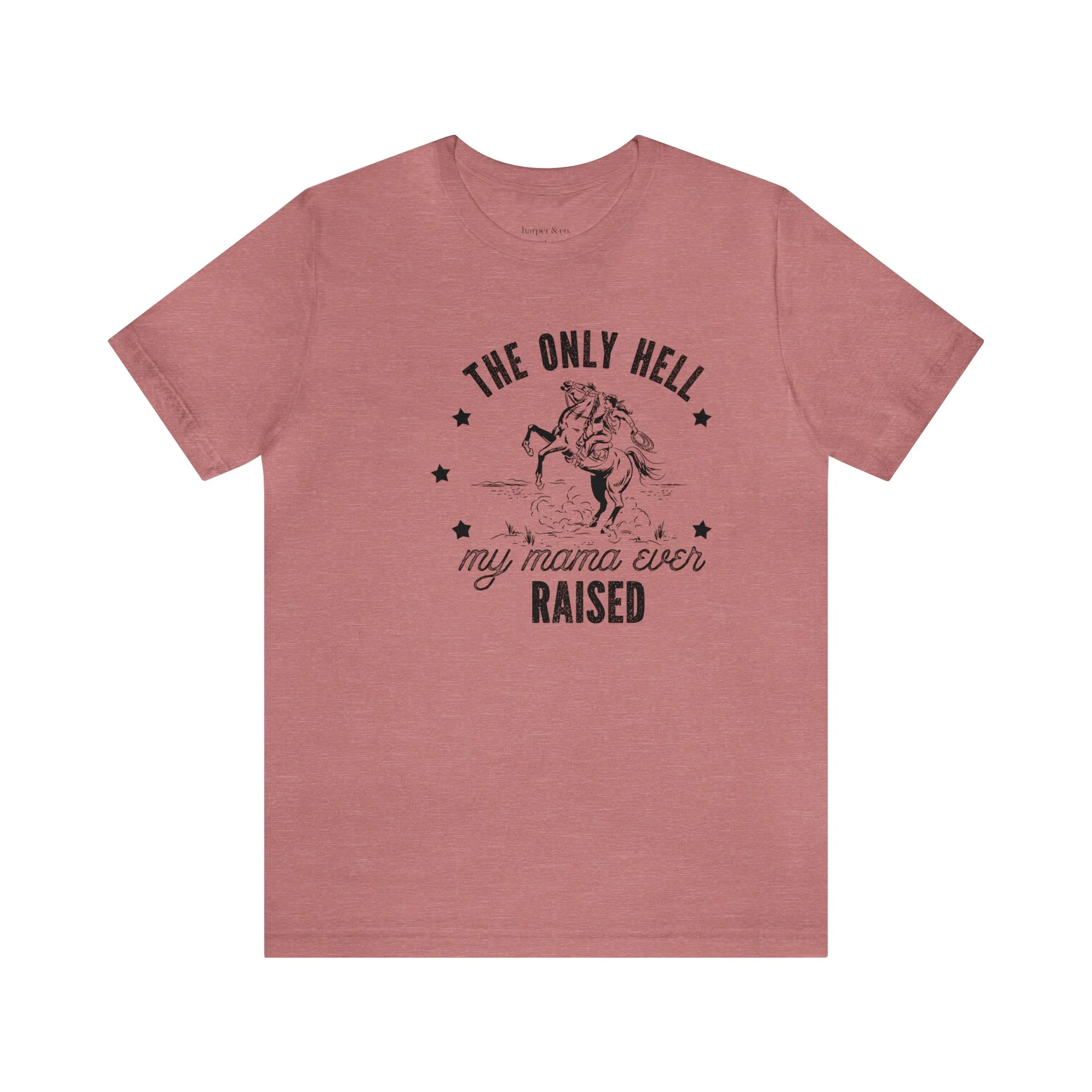 Mama Raised Hell Bella Canvas Unisex Jersey Tank