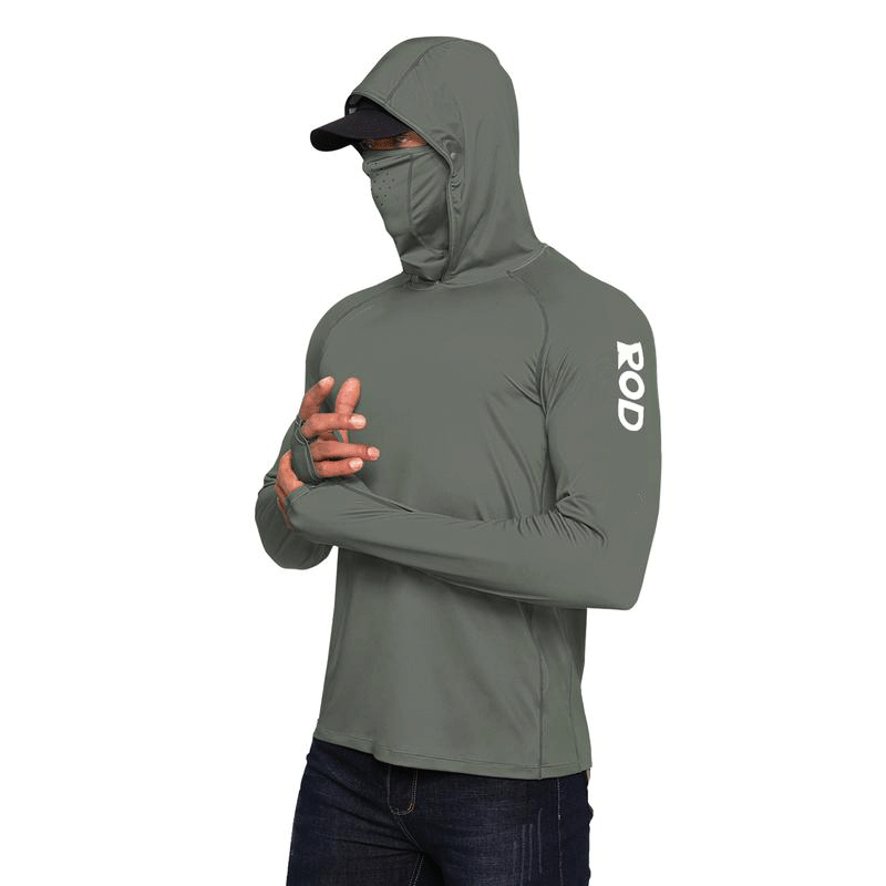 ☀️☀️☀️Men’s UPF 100 Sun Protection Hoodie with UV Detection