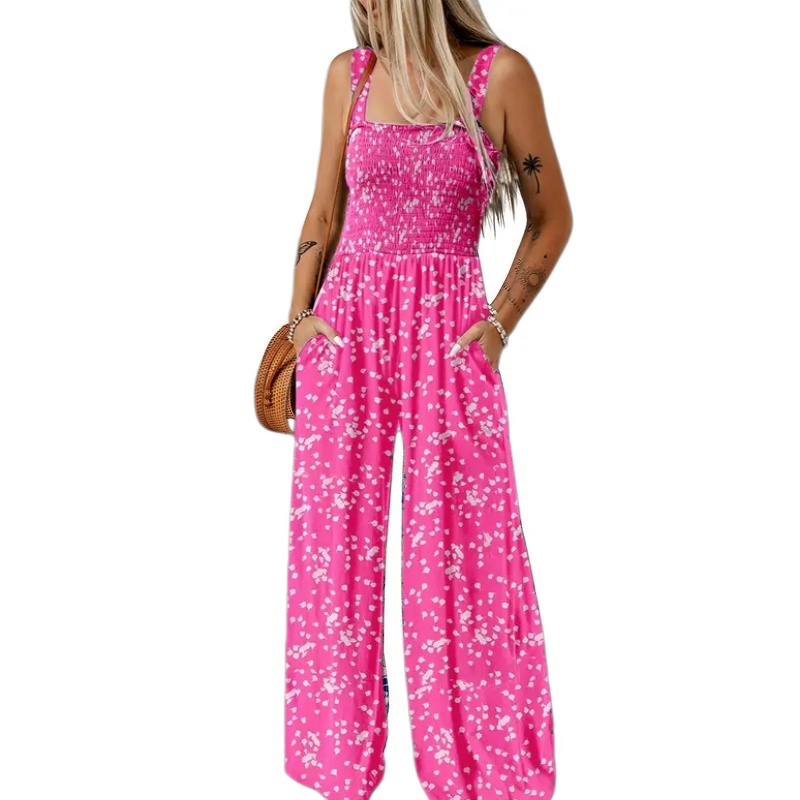 Women's Casual Loose Overalls Jumpsuits