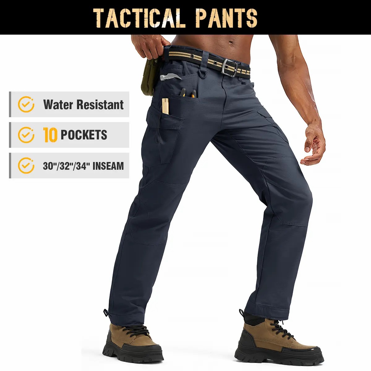 🔥FREE SHIPPING!Men’s Tactical Cargo Work Pants
