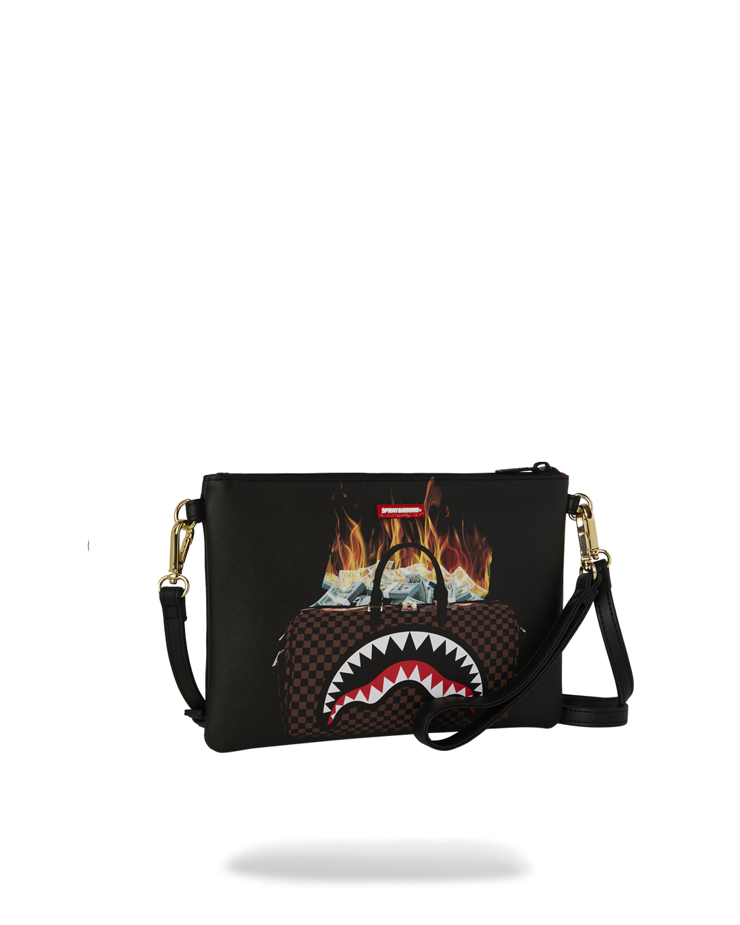 MONEY BAG DOUBLE TAKE CROSSOVER CLUTCH
