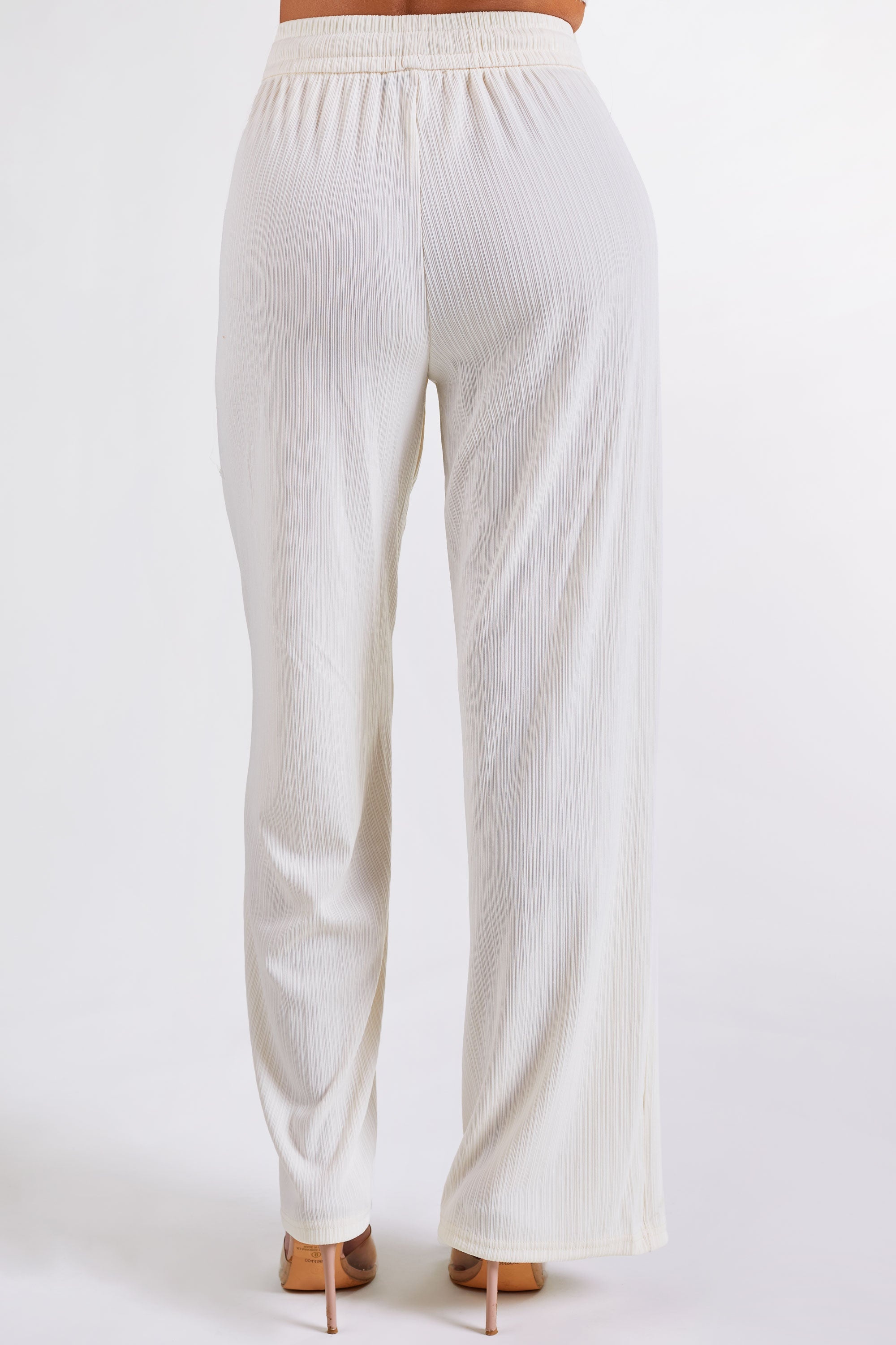 Chic Drawstring Elastic-Waist Pants