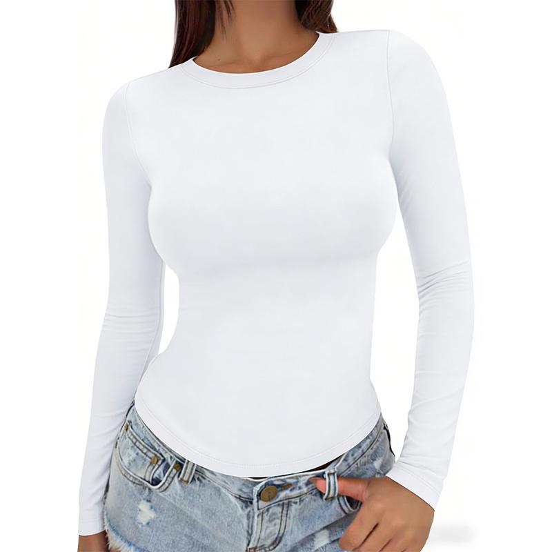 Women’s Slim-Fit Long Sleeve Thermal Base Layer Top