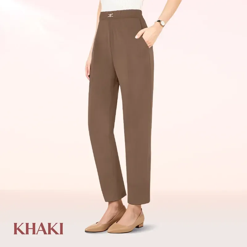 🔥HOT SALE🔥High Rise Silky Soft Pull-on Comfort Pants