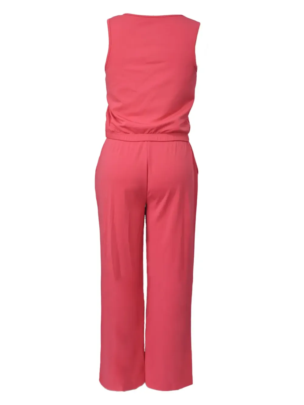 Women’s Spring/Summer Two-Piece Lounge Set with Pockets, Snatched & Comfy Sleeveless Top