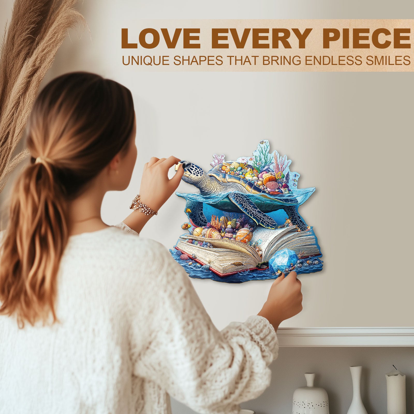 Turtle Story-1 Wooden Jigsaw Puzzle