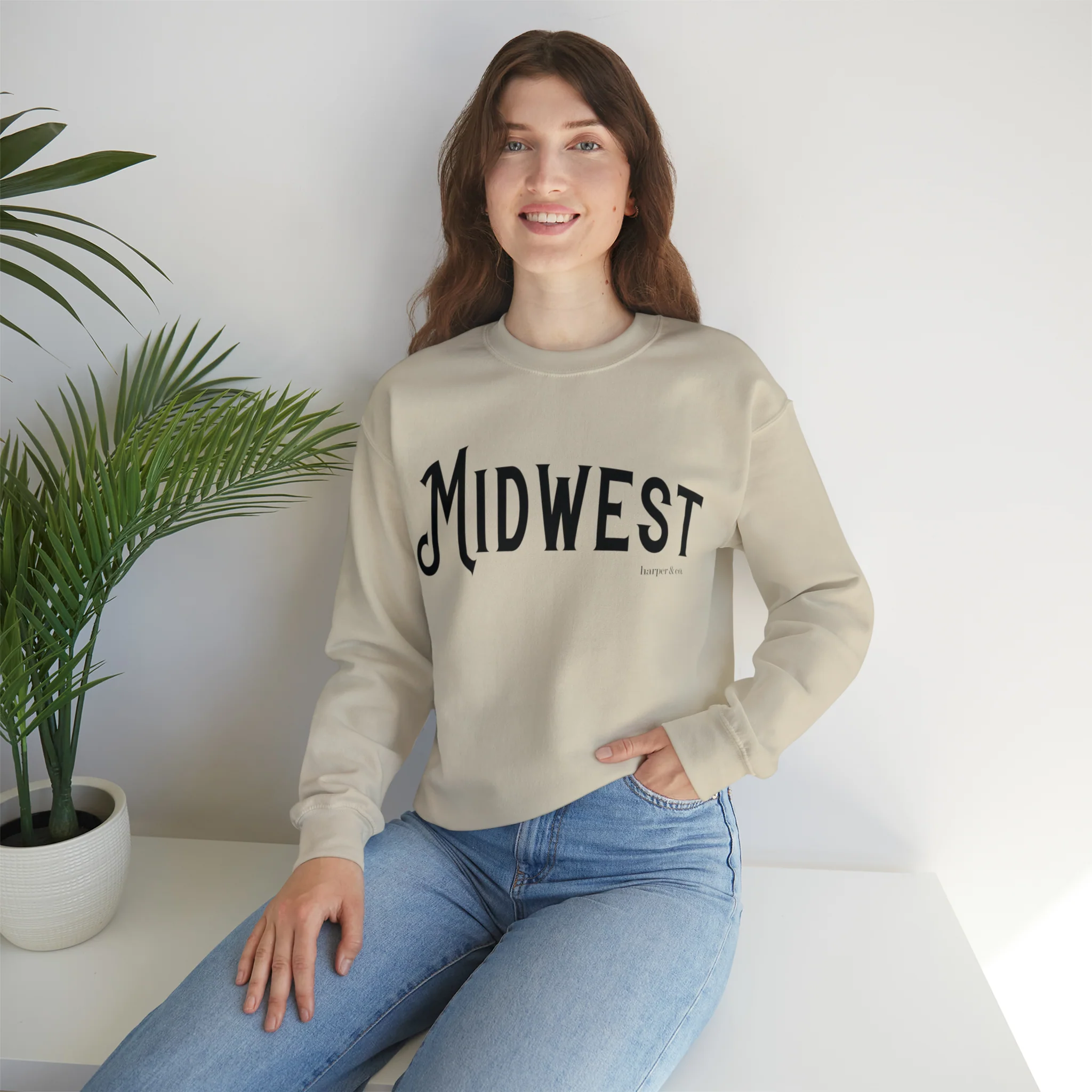 Midwest Unisex Heavy Blend? Crewneck Sweatshirt