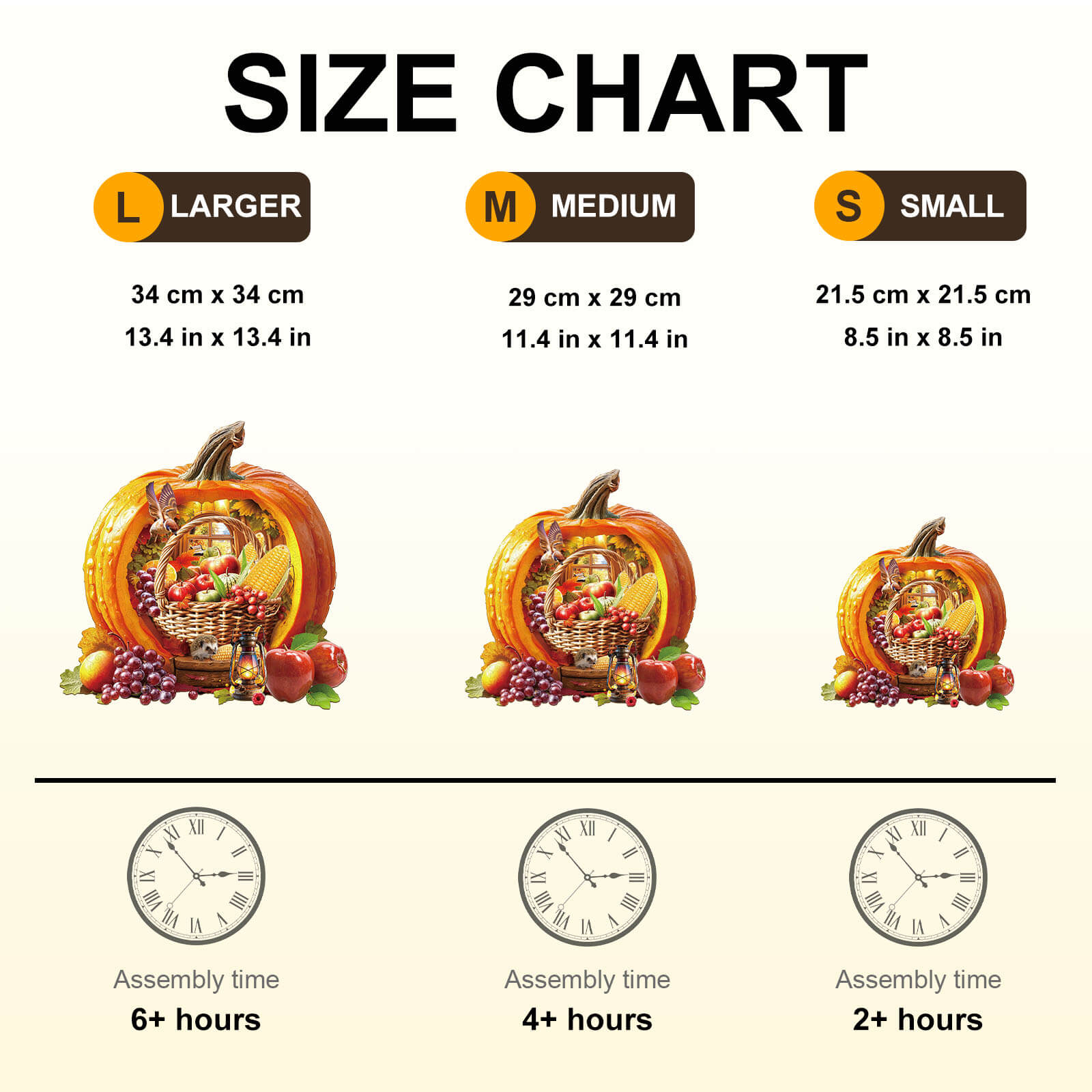 autumn harvest Wooden Jigsaw Puzzle