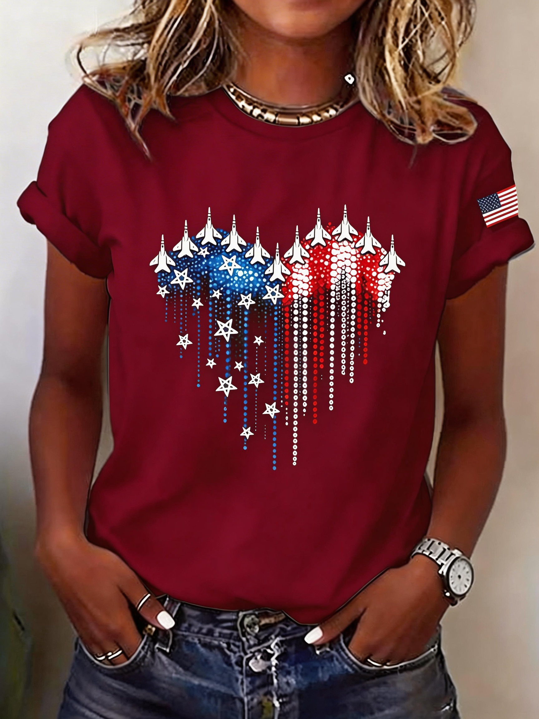 Freedom Fighter Heart Graphic Tee