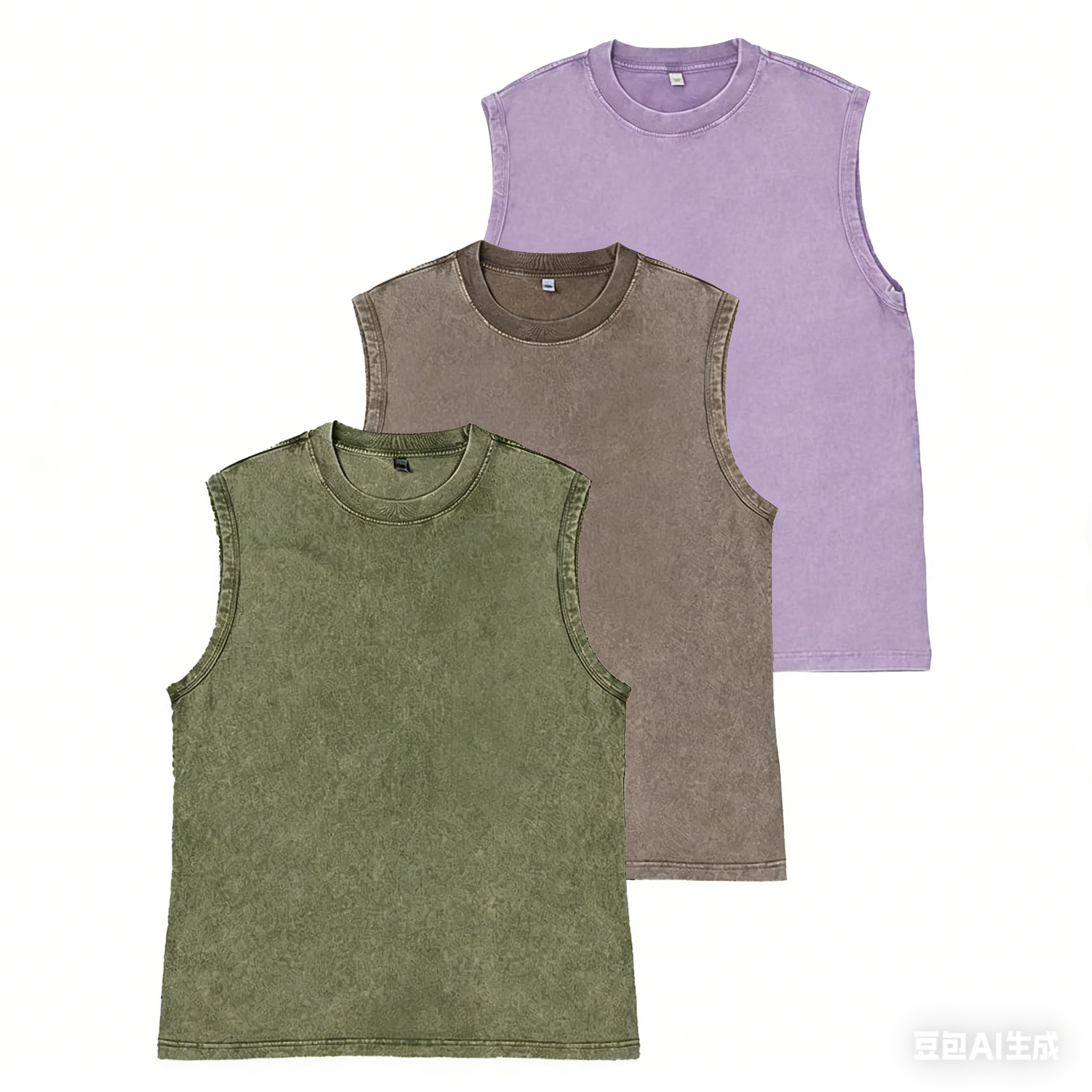 Vintage Acid Wash Muscle Tank