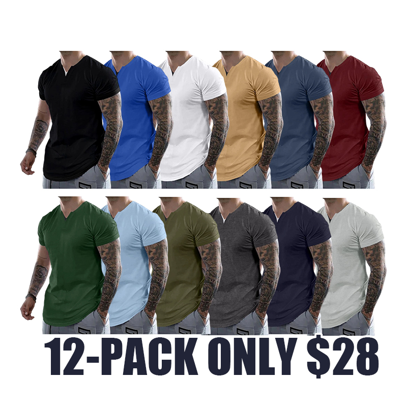 Men’s Slim Fit V-Neck Performance T-Shirt