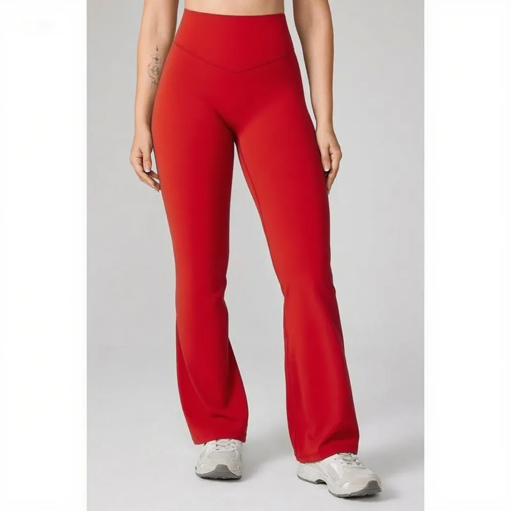 🔥8- PACK No Front Seam Flare Leggings 31