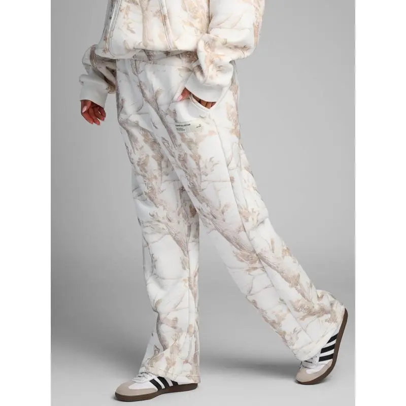 Camo Straight Leg Sweatpants