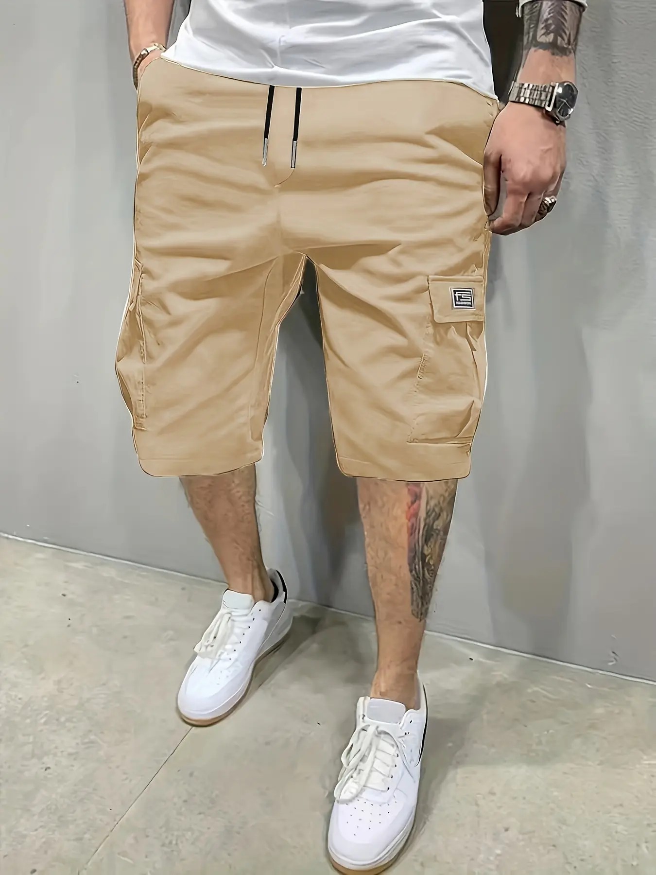 🔥Men's Multi-Pocket Cargo Shorts Casual Streetwear Set