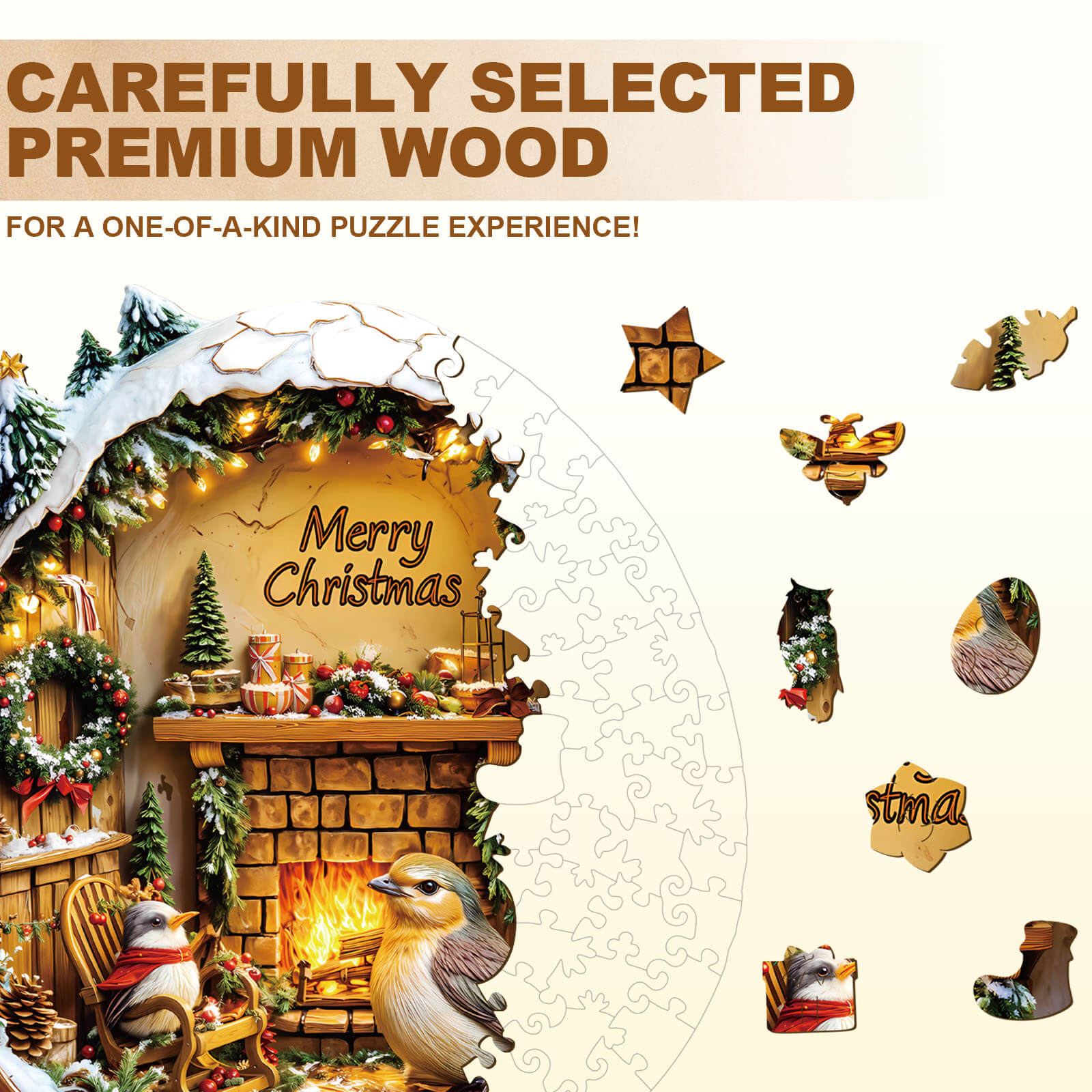 Bird House Wooden Jigsaw Puzzle