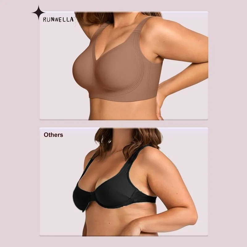 Women Wirefree Bras for Women Full Coverage No Underwire Everyday Bras Comfortable Wireless Padded Bras