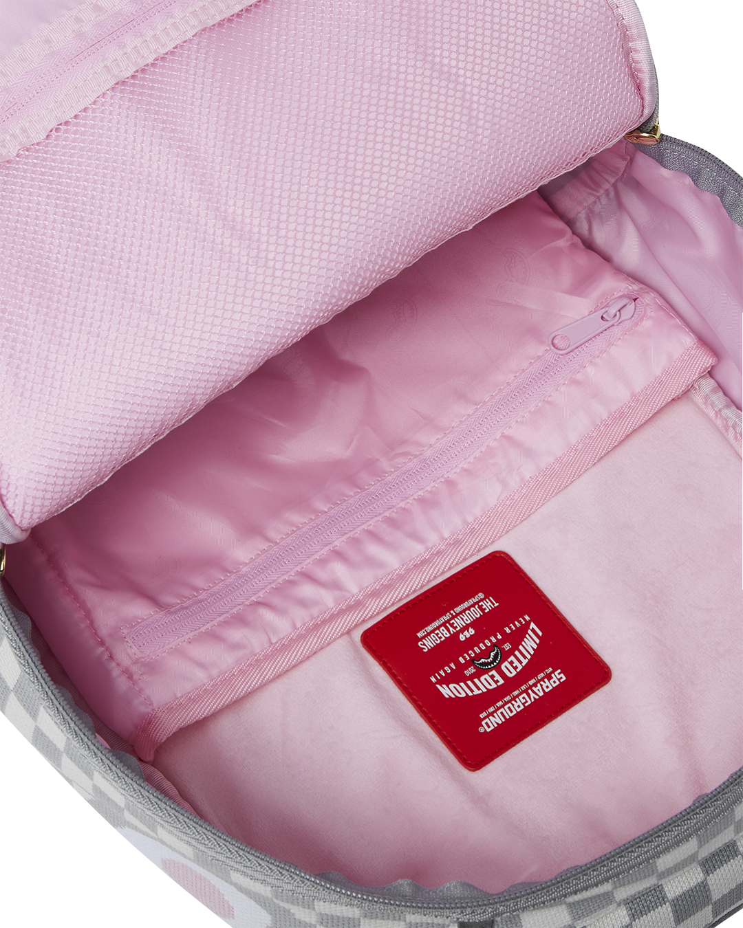 KNIT SHARKS IN PARIS IN CREAM DLX BACKPACK