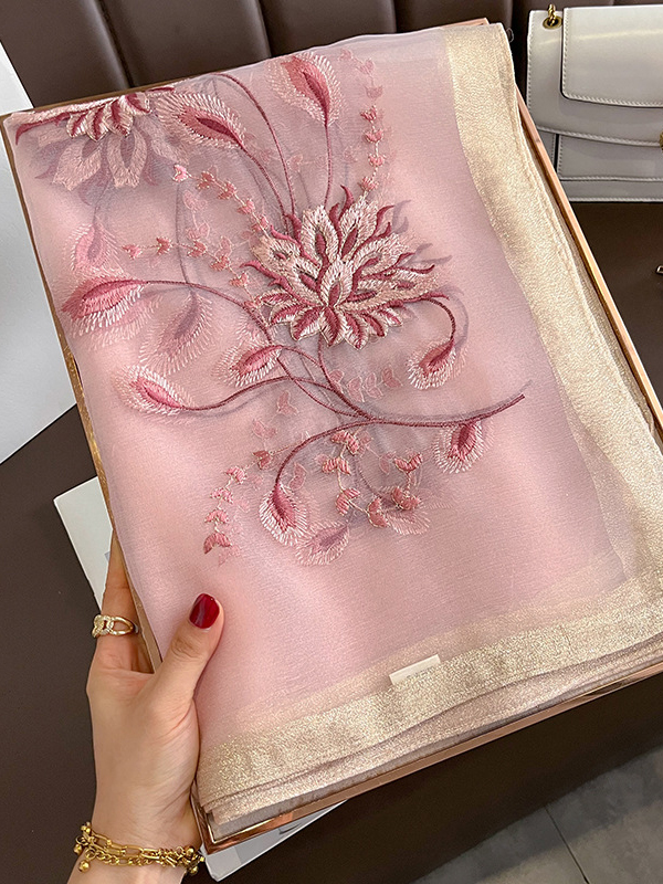 Embroidered Leisure Fashion Shawl&Scarf