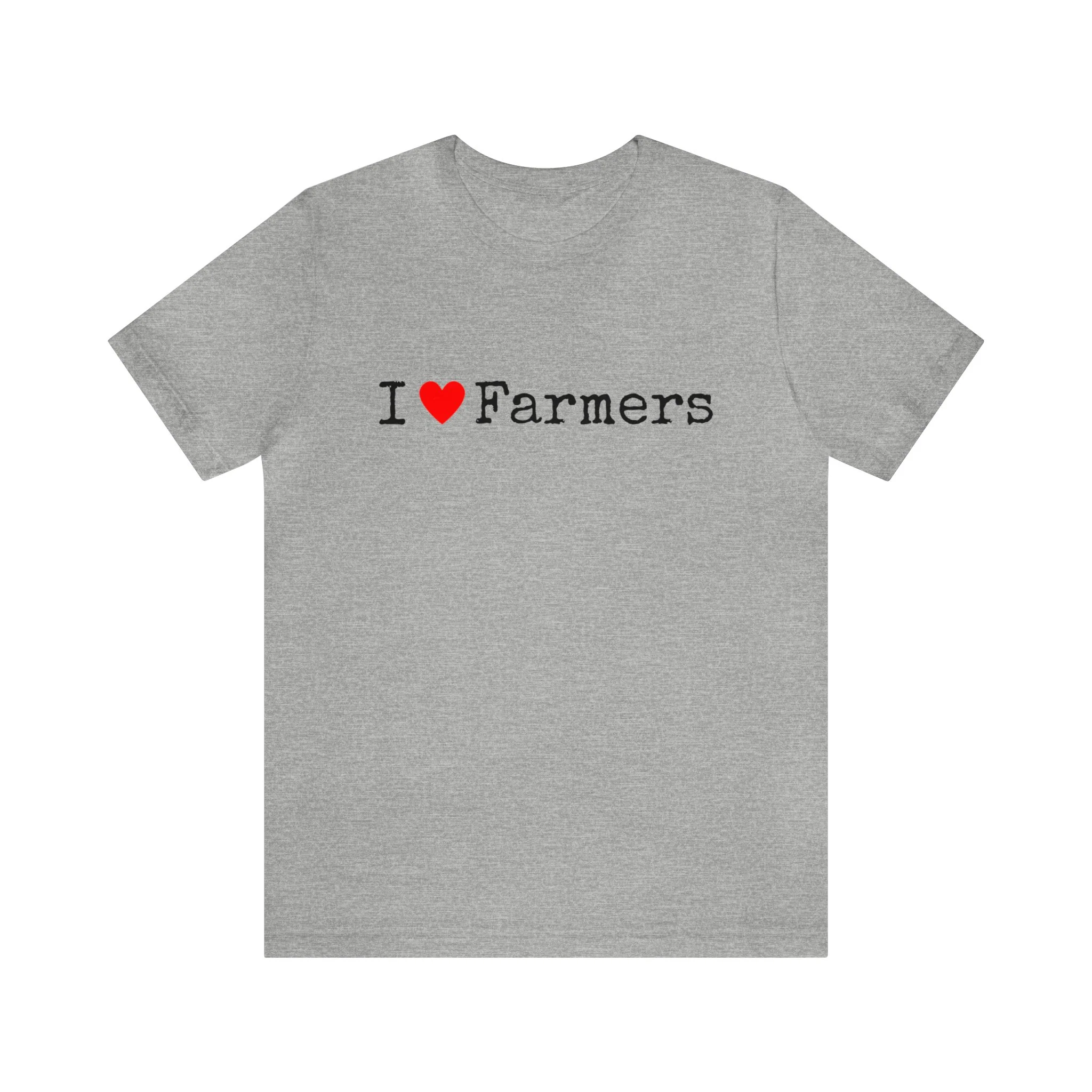 I Heart Farmers Unisex Jersey Short Sleeve Tee