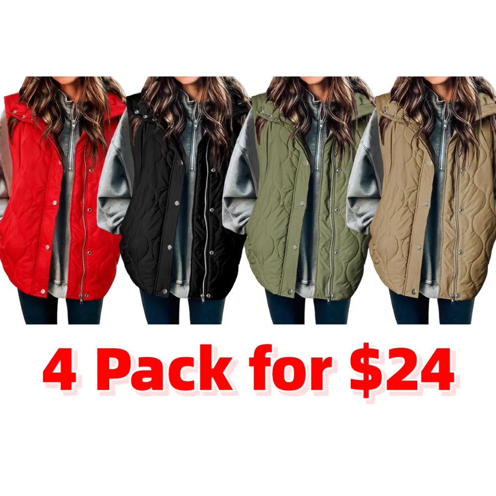 Women's Casual Puffer Vest