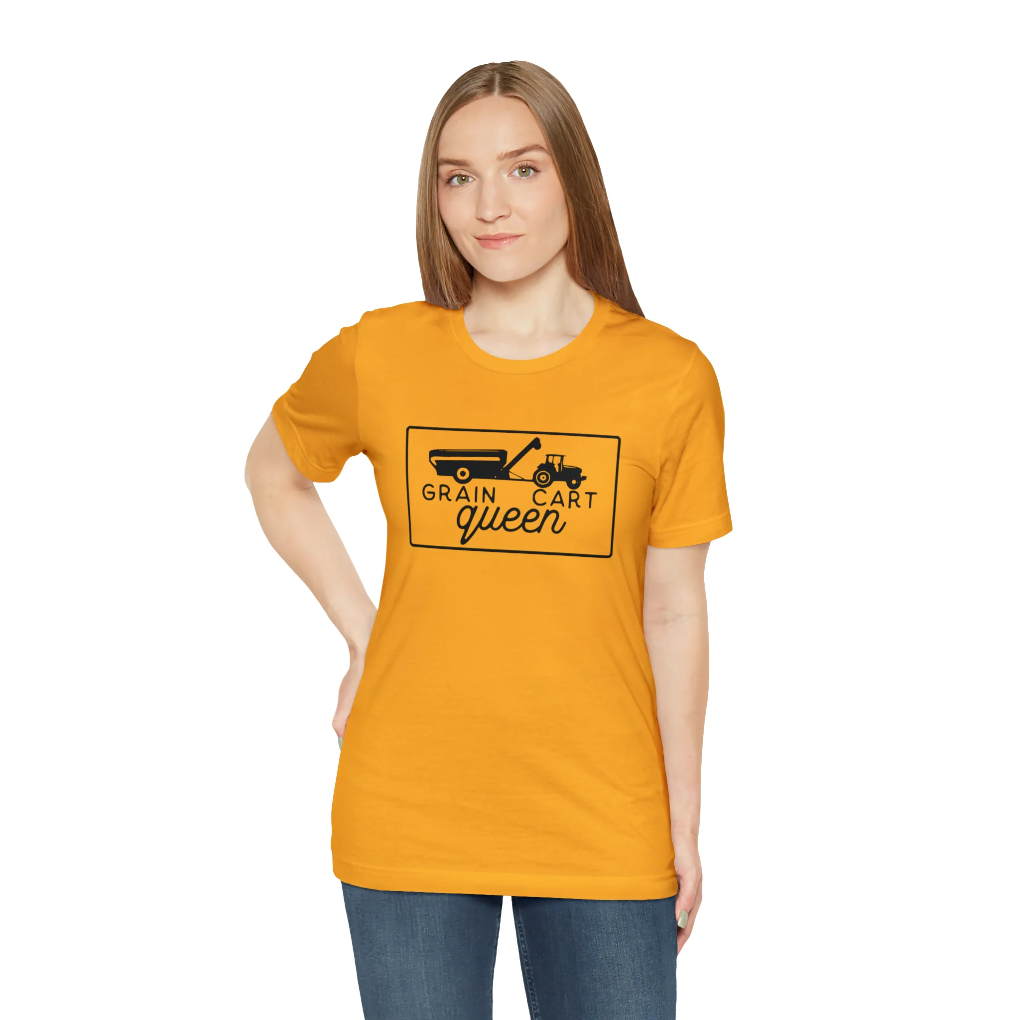 Grain Cart Queen Unisex Jersey Short Sleeve Tee