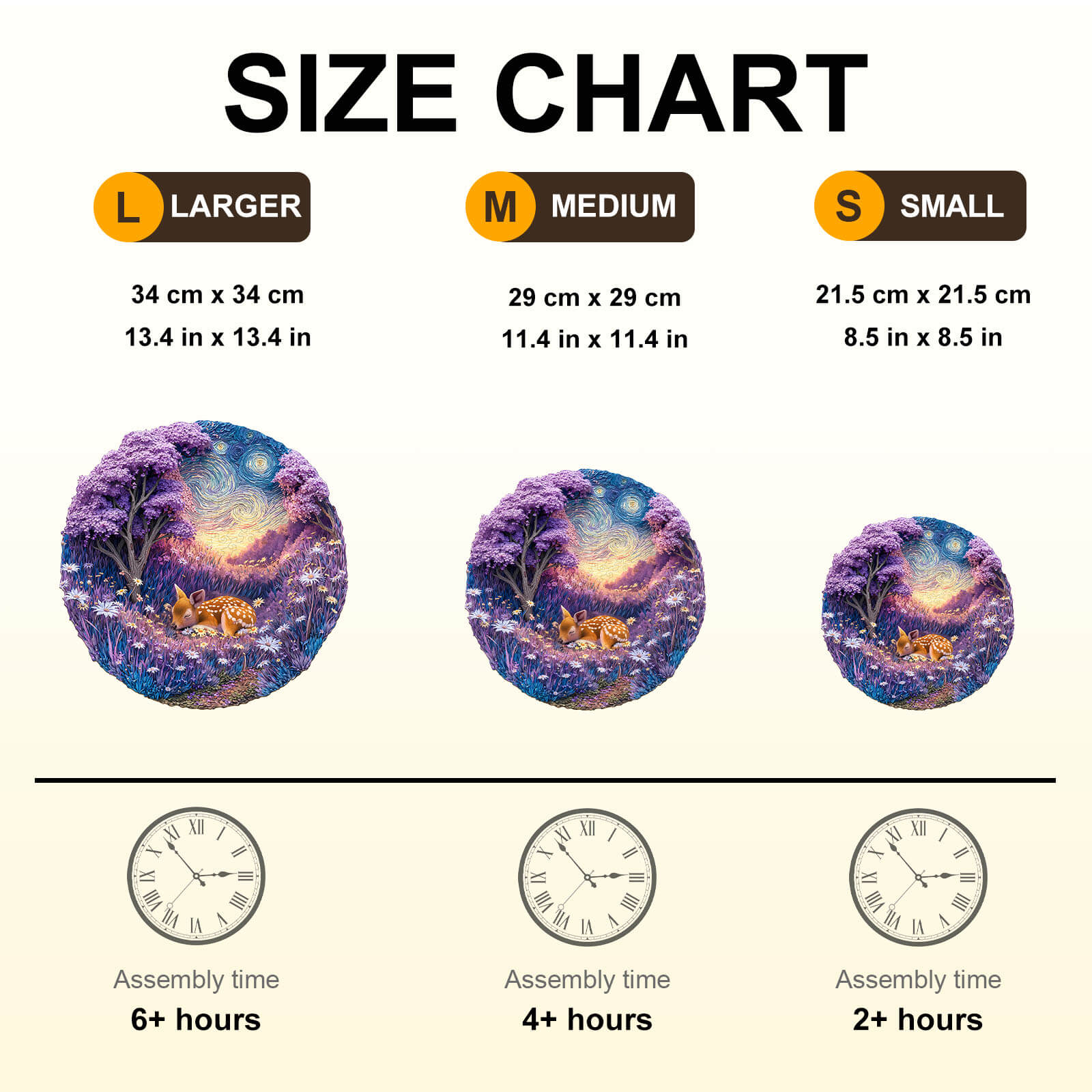 Cute little deer Wooden Jigsaw Puzzle