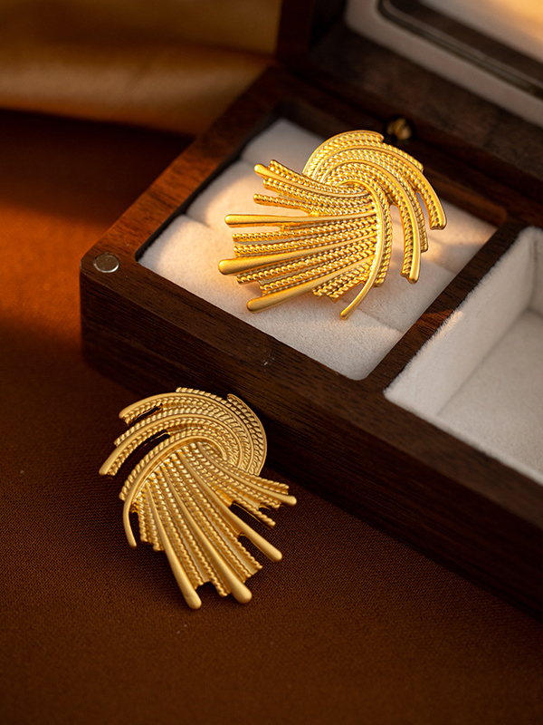 Geometric Irregularity Earrings Accessories