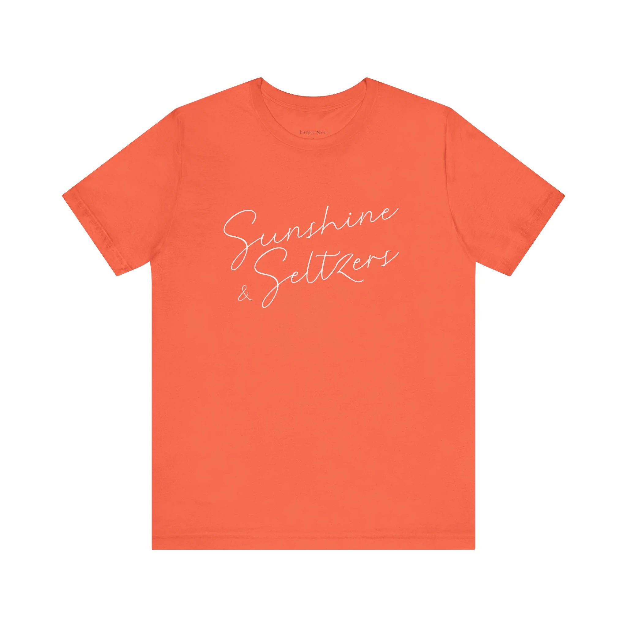 Sunshine & Seltzers Bella Canvas Unisex Jersey Tank - Multiple Colors