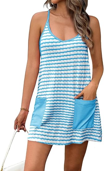 Everyday Active Mini Tennis Dress with Built-In Shorts