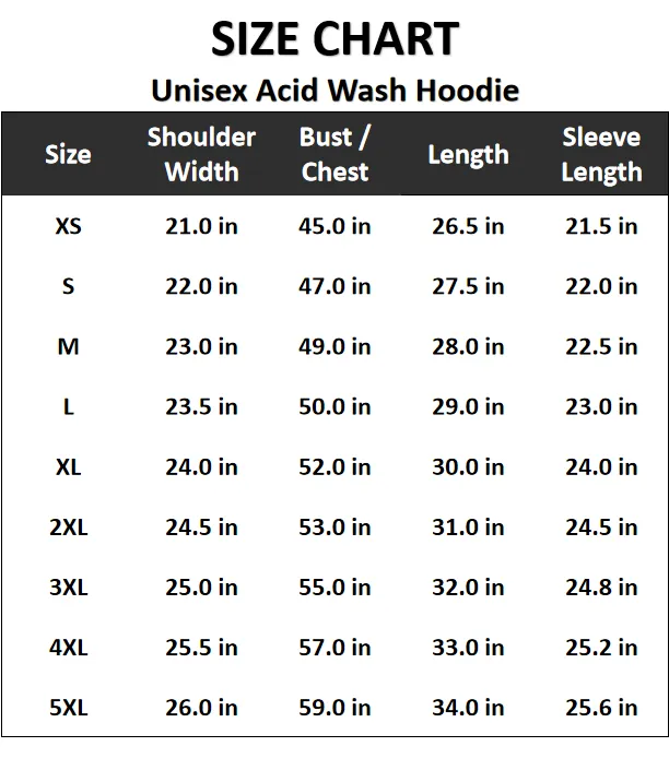 Women's Oversized Acid Wash Cotton Hoodie