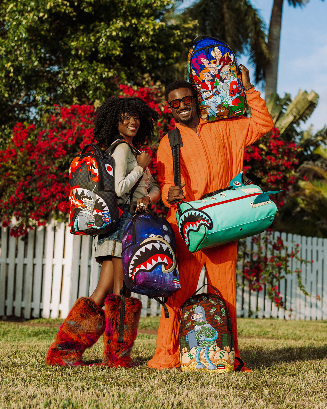 FUTURAMA PLANET CREW PACK DLXR BACKPACK