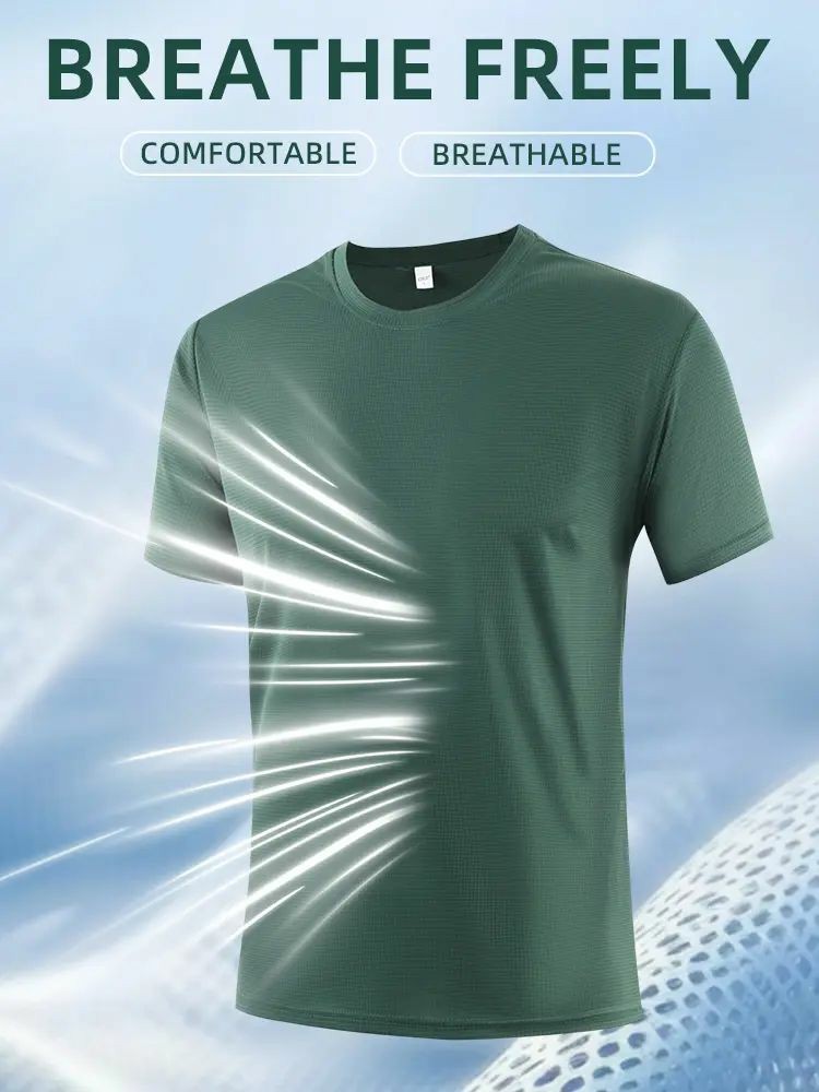 Performance Tees 6-Pack Textured Breathable Athletic