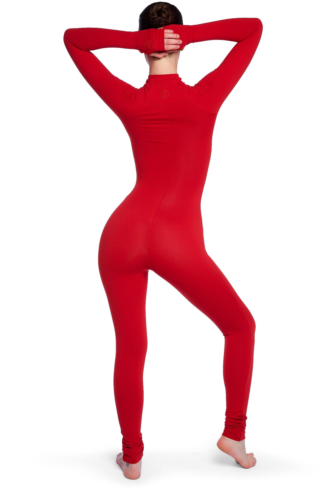 BASICS JUMPSUIT (KISS ME RED)